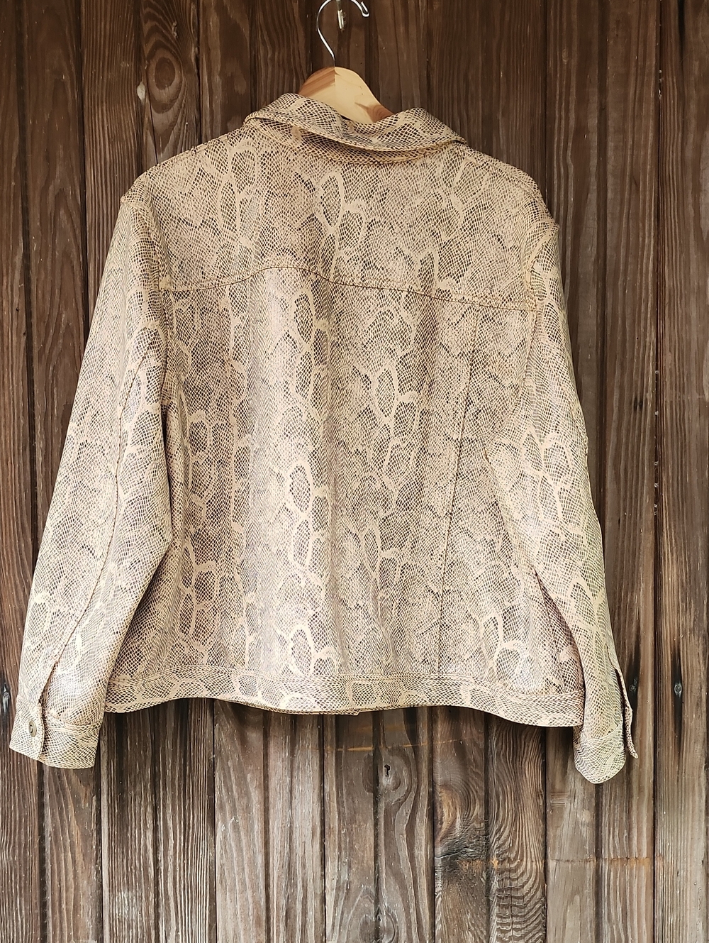 Ruby Rd. Womens Snake Skin Jacket - Picture 5 of 6